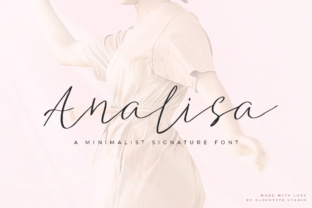 Analisa: A Romantic Script Font for Editorial Design