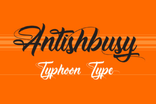 Antishbusy: A Distinctive Script Font for Digital Branding