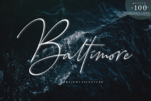 Baltimore Family: A Script Handwritten Font for Authentic Brand Identity