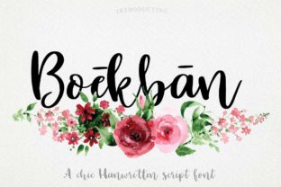 Boekban: A Feminine Handwritten Font That Fits Real Campaigns