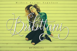 Bribttani Script: A Modern Handwritten Font for Small Business Branding