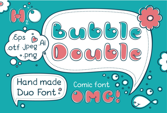 Bubble Double Duo: A Playful, Polished Font Duo for Small Brands