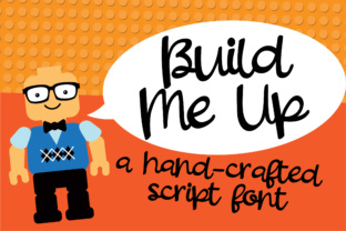 Build Me Up: A Bouncy Script Font That Lifts Your Marketing