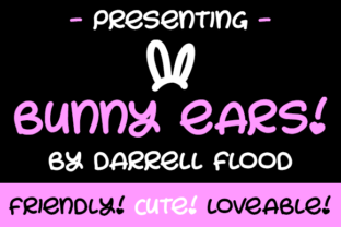 Bunny Ears: A Playful Script Handwritten Font for Spring & Joyful Makes