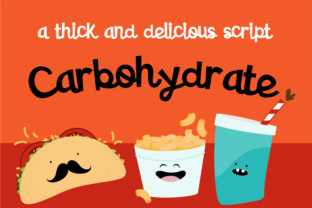 Carbohydrate: A Script Handwritten Font That Makes Your Headlines Stick