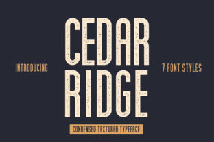 Cedar Ridge: A Versatile Sans Serif Typeface for Digital Brands