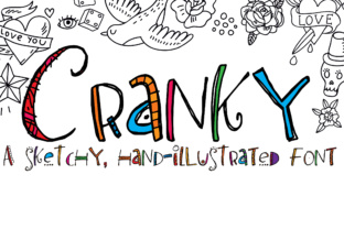 Cranky: A Hand-Drawn Font That Feels Like Your Brand’s First Real Smile