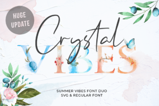 Crystal Vibes: A Serif Font That Elevates Real Small Business Branding