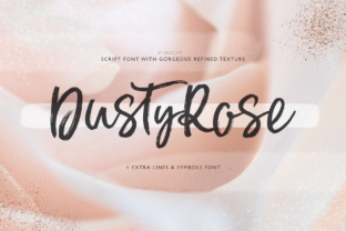 Dusty Rose Font: A Script Handwritten Typeface for Scroll-Stopping Campaigns