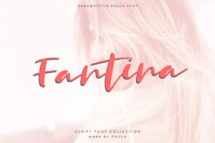 Fantina: A Modern Handwritten Font for Real Business Branding