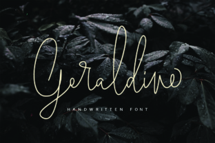 Geraldine: A Professional Handwritten Font for Real Branding