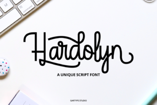 Hardolyn: A Script Font That Makes Your Brand Feel Human