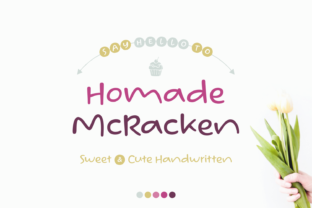 Homade McRacken: A Playful Script Font for Editorial Warmth