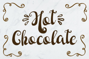 Hot Chocolate Font: A Script Handwritten Typeface for Digital Warmth