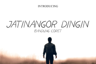 Jatinangor Dingin: A Refreshing Script Font for Digital Branding