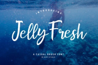 Jelly Fresh: A Handmade Script Font for Digital Branding