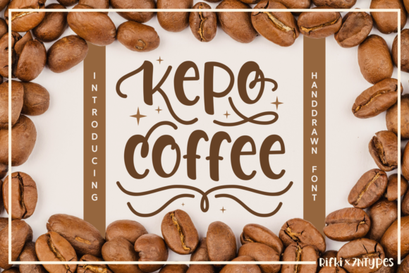 Kepo Coffee: A Handwritten Script Font for Warm Editorial Moments