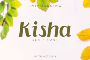 Kisha: A Hand-Drawn Serif Font That Earns Attention