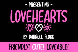 Lovehearts Font: A Friendly, Heart-Filled Script for Small Business Branding