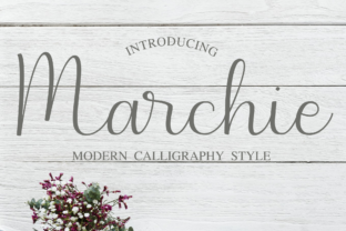 Marchie: A Modern Script Font for Elegant Web Design