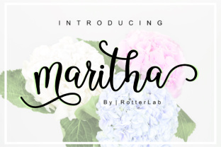 Maritha Script: A Modern Handwritten Typeface for Editorial Design