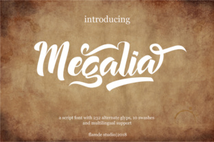 Megalia: A Script Handwritten Font That Elevates Real Branding Work