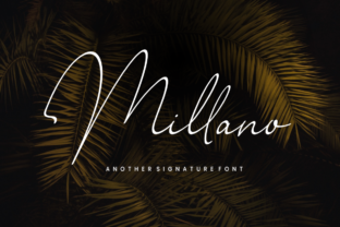 Millano: A Modern Script Font for Authentic Branding