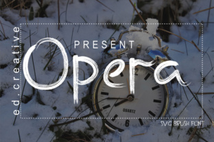 Opera: A Color Font That Breathes Life Into Editorial Design