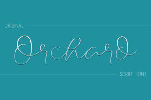 Orchard: A Refined Script Font for Editorial Design