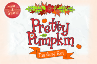 Pretty Pumpkin: A Playful Serif Font for Warm, Handmade Branding