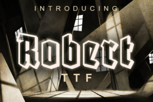 Robert: A Gothic Typeface That Elevates Handmade Design