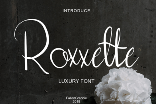 Roxxette: A Script Font That Feels Like a Thoughtful Signature