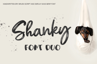 Shanky: A Script Handwritten Font Duo That Earns Its Space