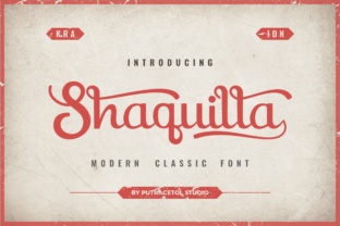 Shaquilla: A Script Handwritten Font That Elevates Real Small Business Branding