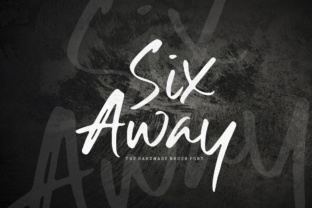 Six Away: A Handmade Script Font That Feels Like Your Brand’s First Real Smile