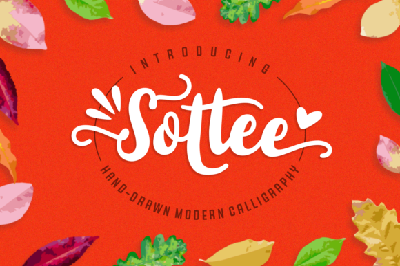 Sottee: A Modern Handwritten Typeface for Editorial Design