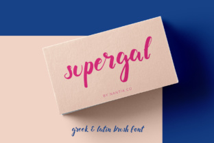 Supergal: A Handwritten Script Font That Elevates Digital Branding