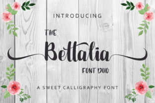 The Bettalia Duo: A Refined Script Font for Digital Branding