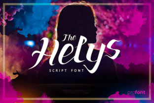 The Helys: A Casual Script Font That Feels Like It Belongs