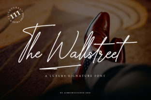 The Wallstreet: A Luxurious Script Font for Polished Digital Branding