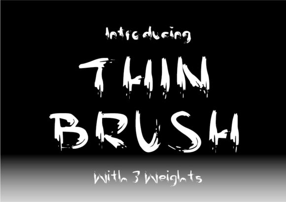 Thin Brush: A Handmade Script Font That Feels Like a Quiet Conversation