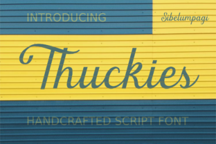Thuckies: A Handwritten Font That Elevates Digital Branding