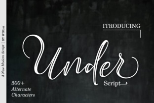 Under Script: A Handwritten Font That Feels Like Your Own Hand