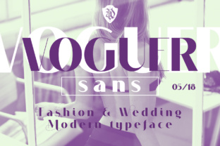 Voguer: A Premium Sans Serif Font for Polished Branding