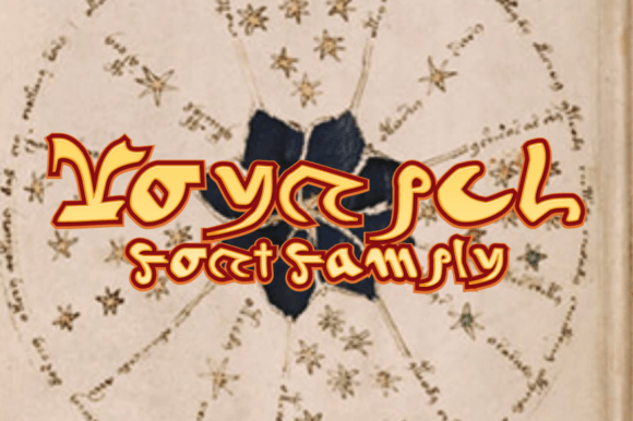 Voynich Family: A Decorative Typeface for Bold Digital Identity