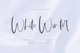 White WInter: A Script Font That Makes Your Brand Feel Warmer