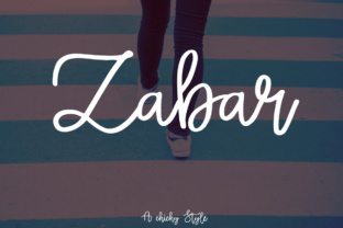 Zabar: A Handwritten Font That Makes Your Campaign Feel Human