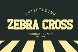 Zebra Cross: A Bold Blackletter Font for Digital Impact